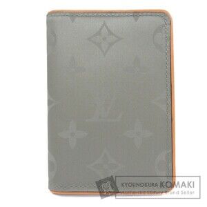 Louis Vuitton Organizer De Poche Monogram Titanium Wallet